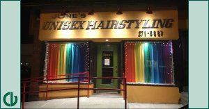 Junes Unisex Hairstyling and Skin Care Clinic exterior, photo credits to Junes Unisex Salon's Facebook Page